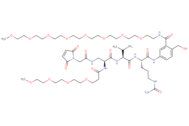 Mal-Acetyl-Dap(m-PEG4)-Val-Cit-PAB(m-PEG8)
