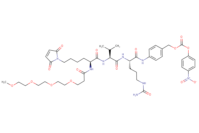 Mal-Lys(m-PEG4)-Val-Cit-PAB-PNP