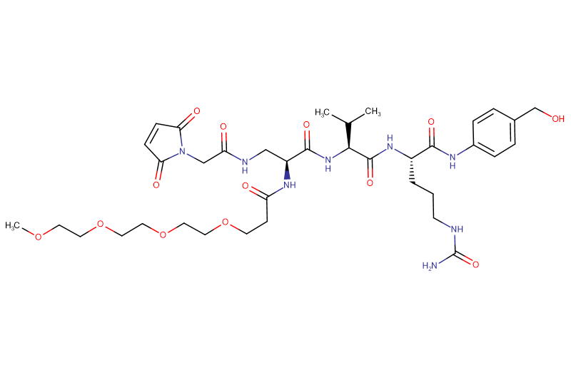 Mal-Acetyl-Dap(m-PEG4)-Val-Cit-PAB