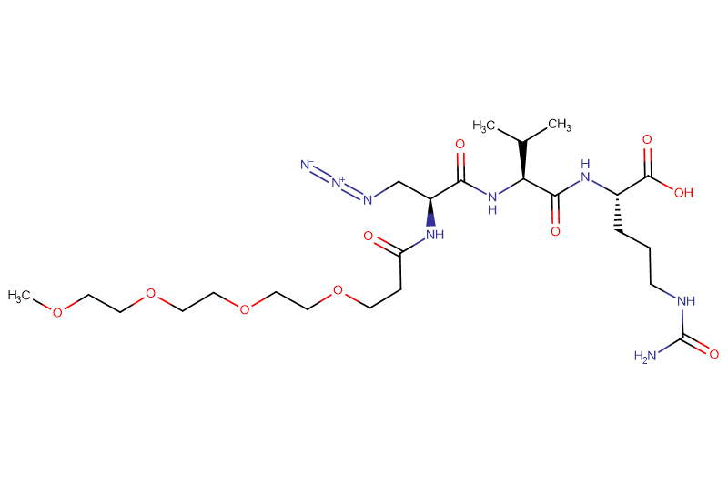 Azide-Dap(m-PEG4)-Val-Cit-OH