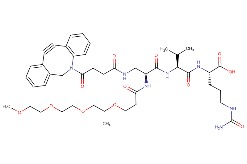 DBCO-Dap(m-PEG4)-Val-Cit-OH