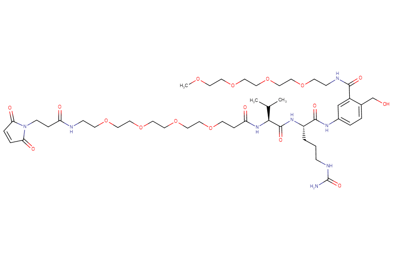 Mal-Propionyl-PEG4-Val-Cit-PAB(m-PEG4)