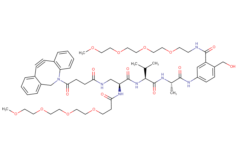 DBCO-Dap(m-PEG4)-Val-Ala-PAB(m-PEG4)