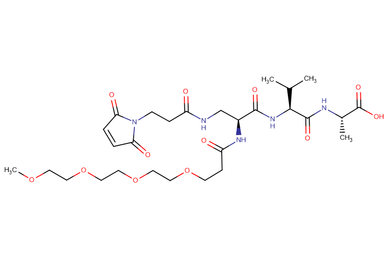 Mal-Propionyl-Dap(m-PEG4)-Val-Ala-OH