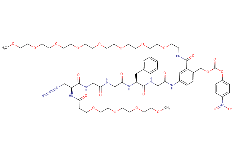 Azide-Dap(m-PEG4)-Gly-Gly-Phe-Gly-PAB(m-PEG8)-PNP