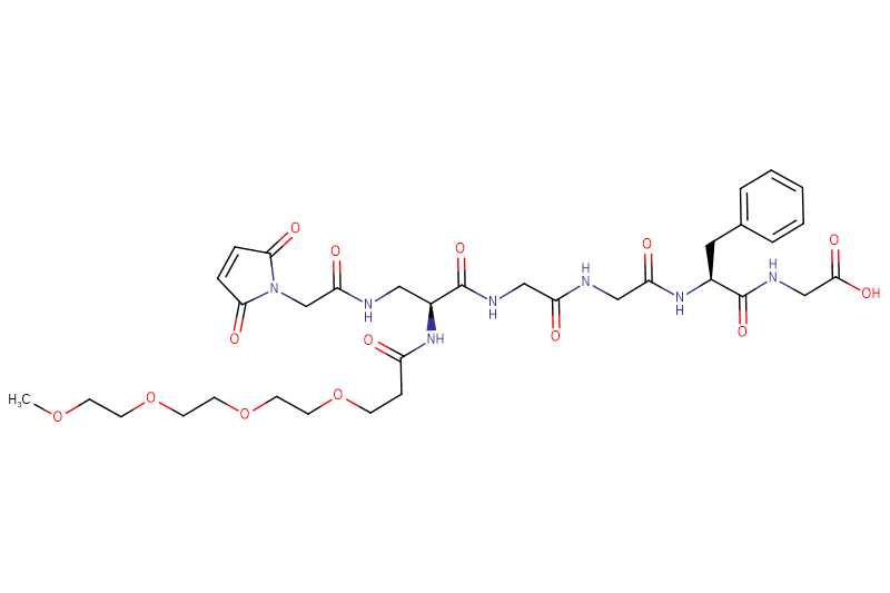 Mal-Acetyl-Dap(m-PEG4)-Gly-Gly-Phe-Gly