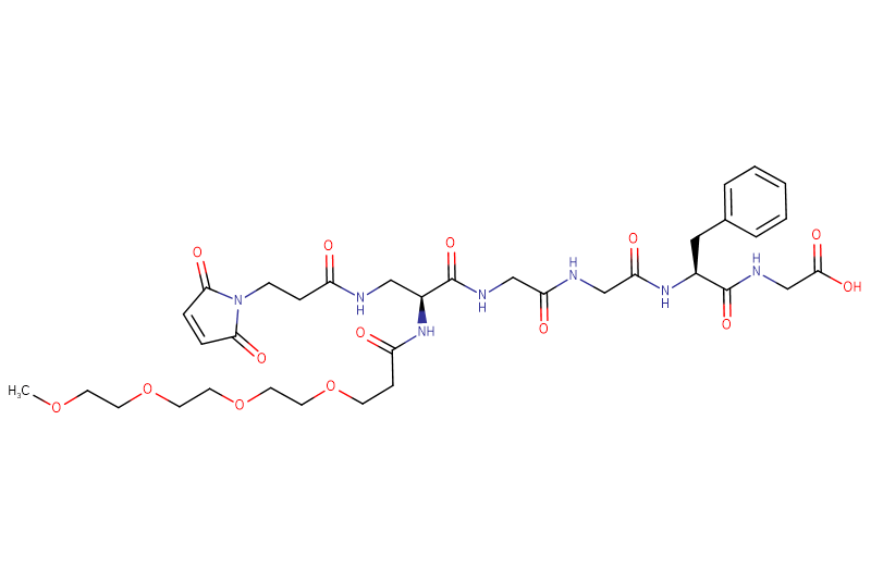 Mal-Propionyl-Dap(m-PEG4)-Gly-Gly-Phe-Gly