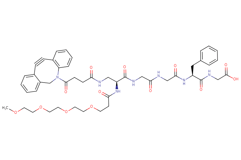 DBCO-Dap(m-PEG4)-Gly-Gly-Phe-Gly