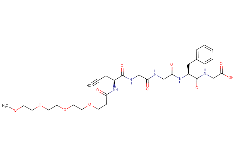 Propargy-Gly(m-PEG4)-Gly-Gly-Phe-Gly