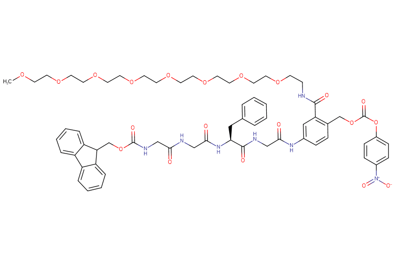 Fmoc-Gly-Gly-Phe-Gly-PAB(m-PEG8)-PNP