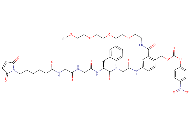 MC-Gly-Gly-Phe-Gly-PAB(m-PEG4)-PNP