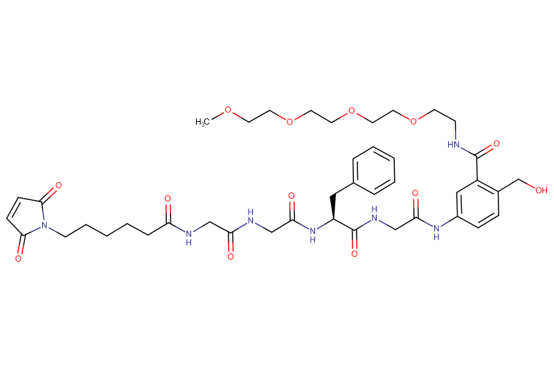MC-Gly-Gly-Phe-Gly-PAB(m-PEG4)