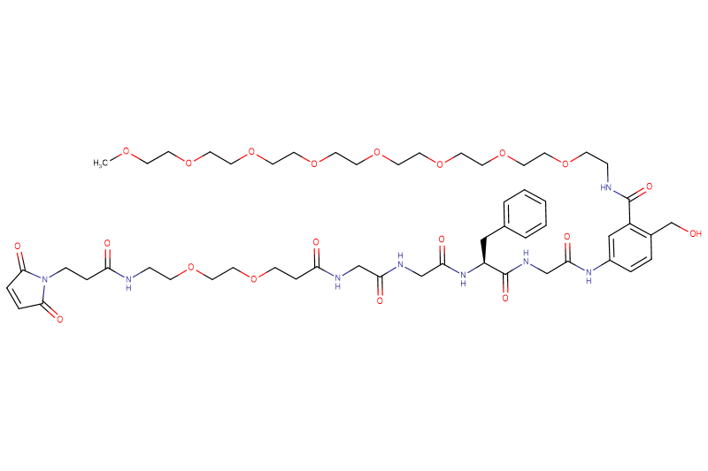 Mal-Propionyl-PEG2-Gly-Gly-Phe-Gly-PAB(m-PEG8)