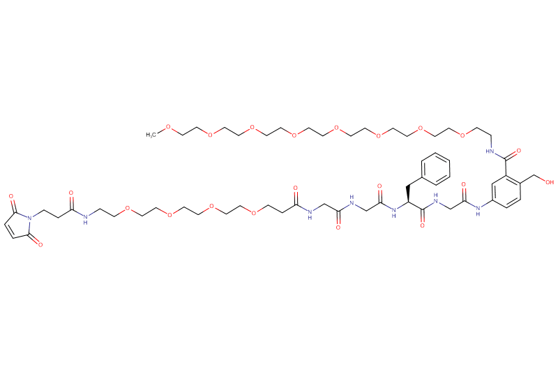 Mal-Propionyl-PEG4-Gly-Gly-Phe-Gly-PAB(m-PEG8)