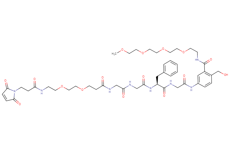 Mal-Propionyl-PEG2-Gly-Gly-Phe-Gly-PAB(m-PEG4)