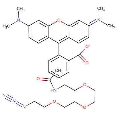 5(6)-TAMRA PEG3 azide