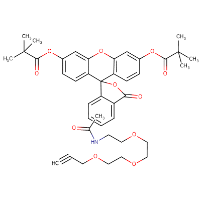5(6)-FAM PEG3 alkyne (protected)
