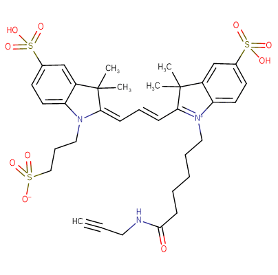 Cy3 alkyne trisulfo
