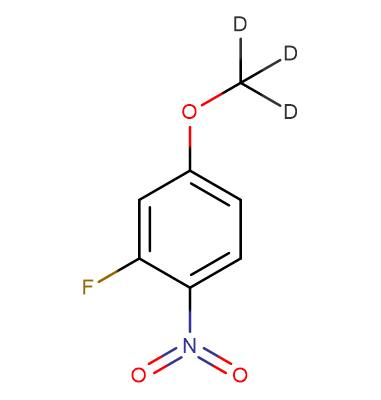 2-Fluoro-4-(methoxy-d3)-1-nitrobenzene