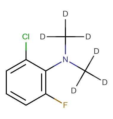 2-Chloro-6-fluoro-N,N-(dimethyl-d6)aniline