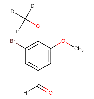 3-Bromo-4-(methoxy-d3)-5-methoxybenzaldehyde
