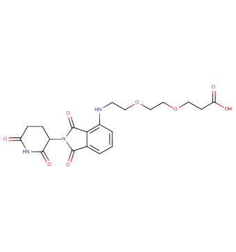 Pomalidomide-PEG2-C2-acid