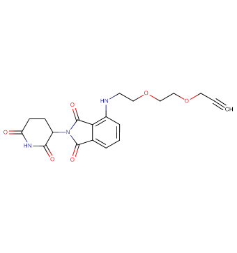 Pomalidomide-PEG2-propargyl
