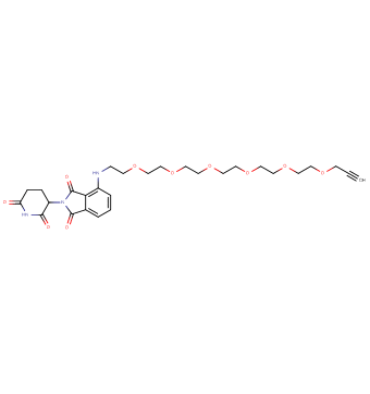 Pomalidomide-PEG6-propargyl