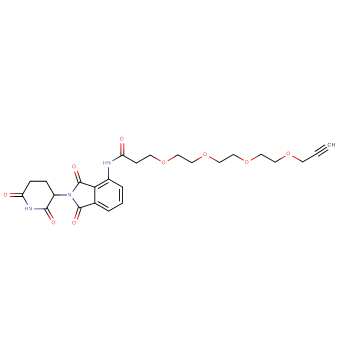 Pomalidomide-CO-PEG4-propargyl