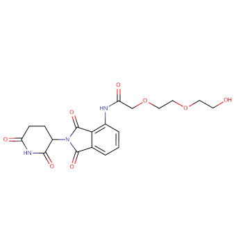 Pomalidomide-acetamido-O-PEG2-OH