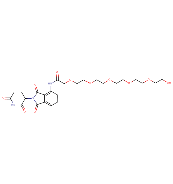 Pomalidomide-acetamido-O-PEG5-OH