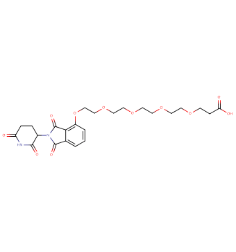 Thalidomide-O-PEG4-C2-acid