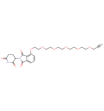 Thalidomide-O-PEG5-propargyl