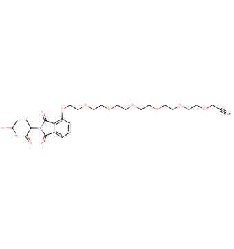 Thalidomide-O-PEG6-propargyl