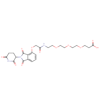 Thalidomide-O-acetamido-PEG3-C2-acid