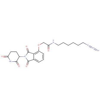 Thalidomide-O-acetamido-C6-azide