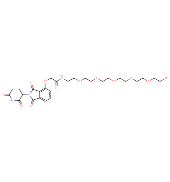 Thalidomide-O-acetamido-PEG7-OH