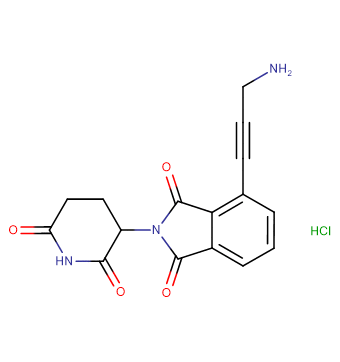 Thalidomide-propargyl-amine HCl