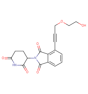 Thalidomide-propargyl-O-PEG1-OH