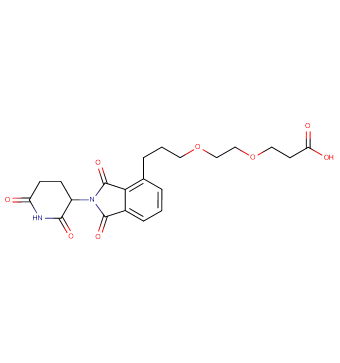Thalidomide-C3-O-PEG1-C2-acid