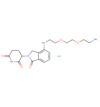 Lenalidomide-PEG2-C2-amine HCl