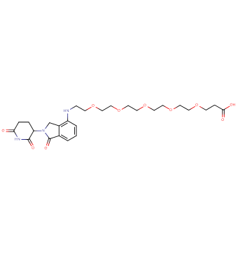Lenalidomide-PEG5-C2-acid