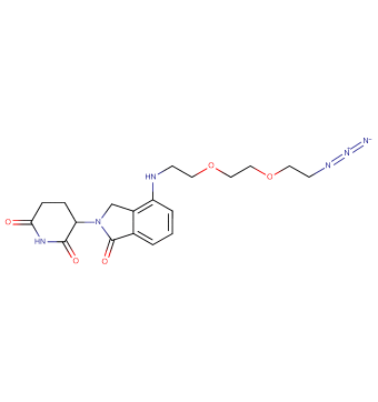 Lenalidomide-PEG2-C2-azide
