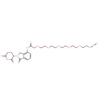 Lenalidomide-acetamido-O-PEG4-C2-azide
