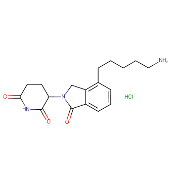 Phthalimidinoglutarimide-C5-amine HCl