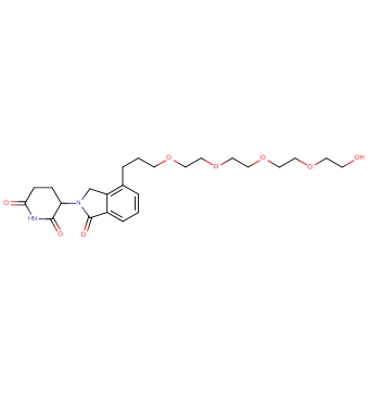 Phthalimidinoglutarimide-C3-O-PEG4-OH