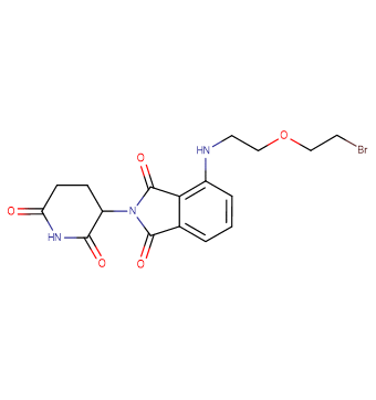 Pomalidomide-PEG1-C2-Br
