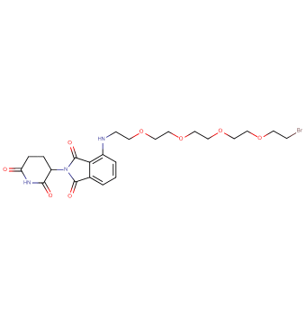 Pomalidomide-PEG4-C2-Br