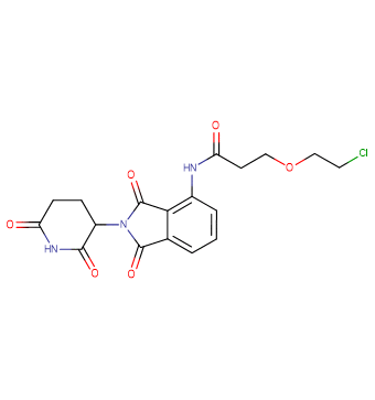 Pomalidomide-CO-PEG1-C2-Cl