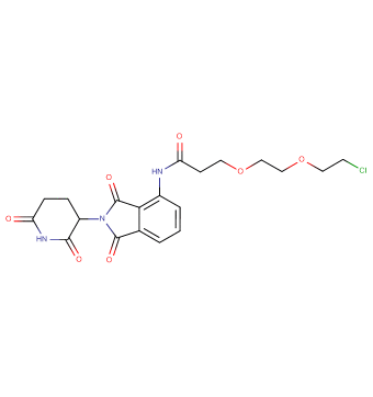 Pomalidomide-CO-PEG2-C2-Cl